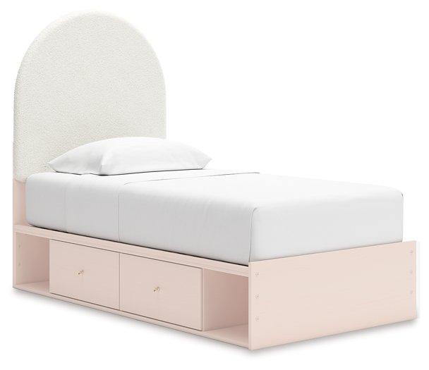 Wistenpine Upholstered Bed with Storage - Luxury Home Furniture (MI)