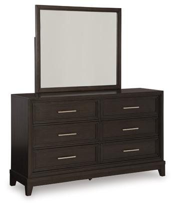 Neymorton Dresser and Mirror - Luxury Home Furniture (MI)