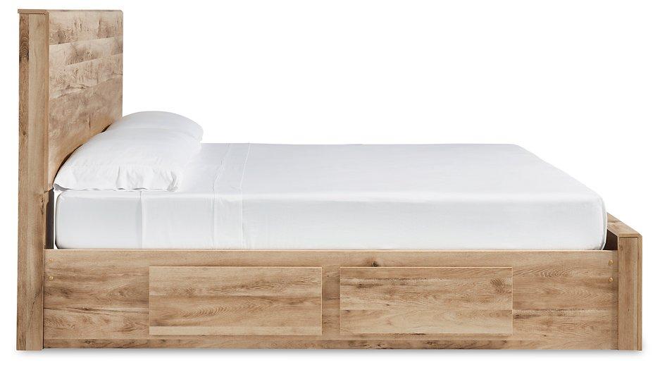 Hyanna Panel Storage Bed with 1 Under Bed Storage Drawer - Luxury Home Furniture (MI)