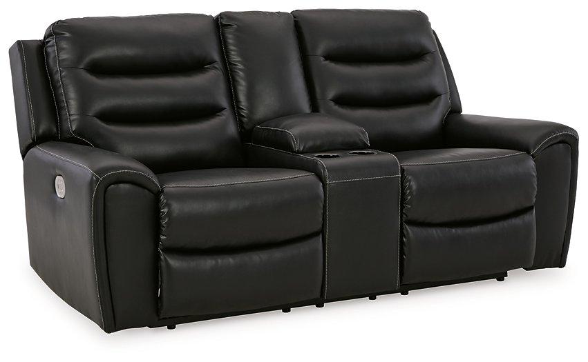 Warlin Power Reclining Loveseat with Console - Luxury Home Furniture (MI)