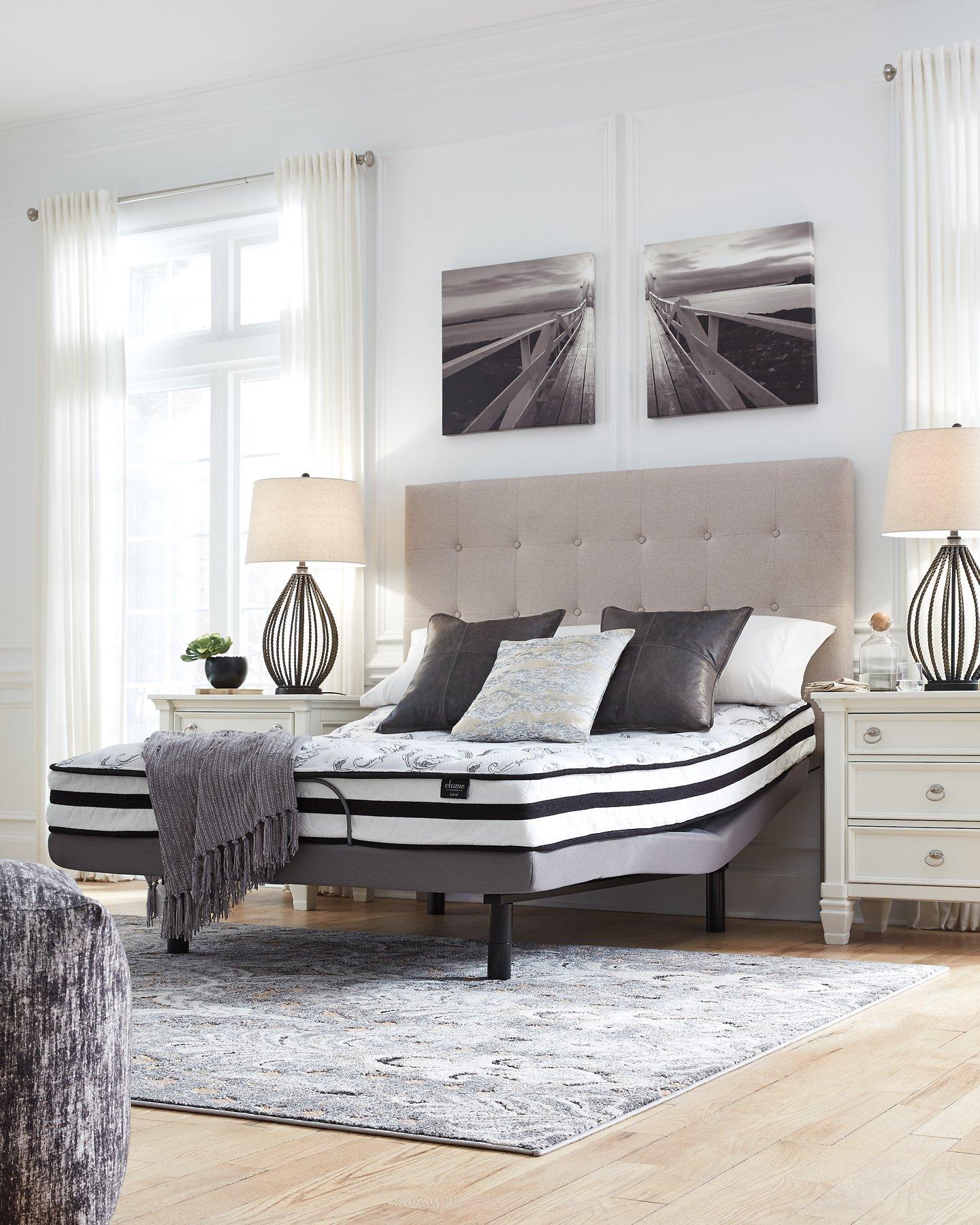 8 Inch Chime Innerspring Mattress in a Box - Luxury Home Furniture (MI)