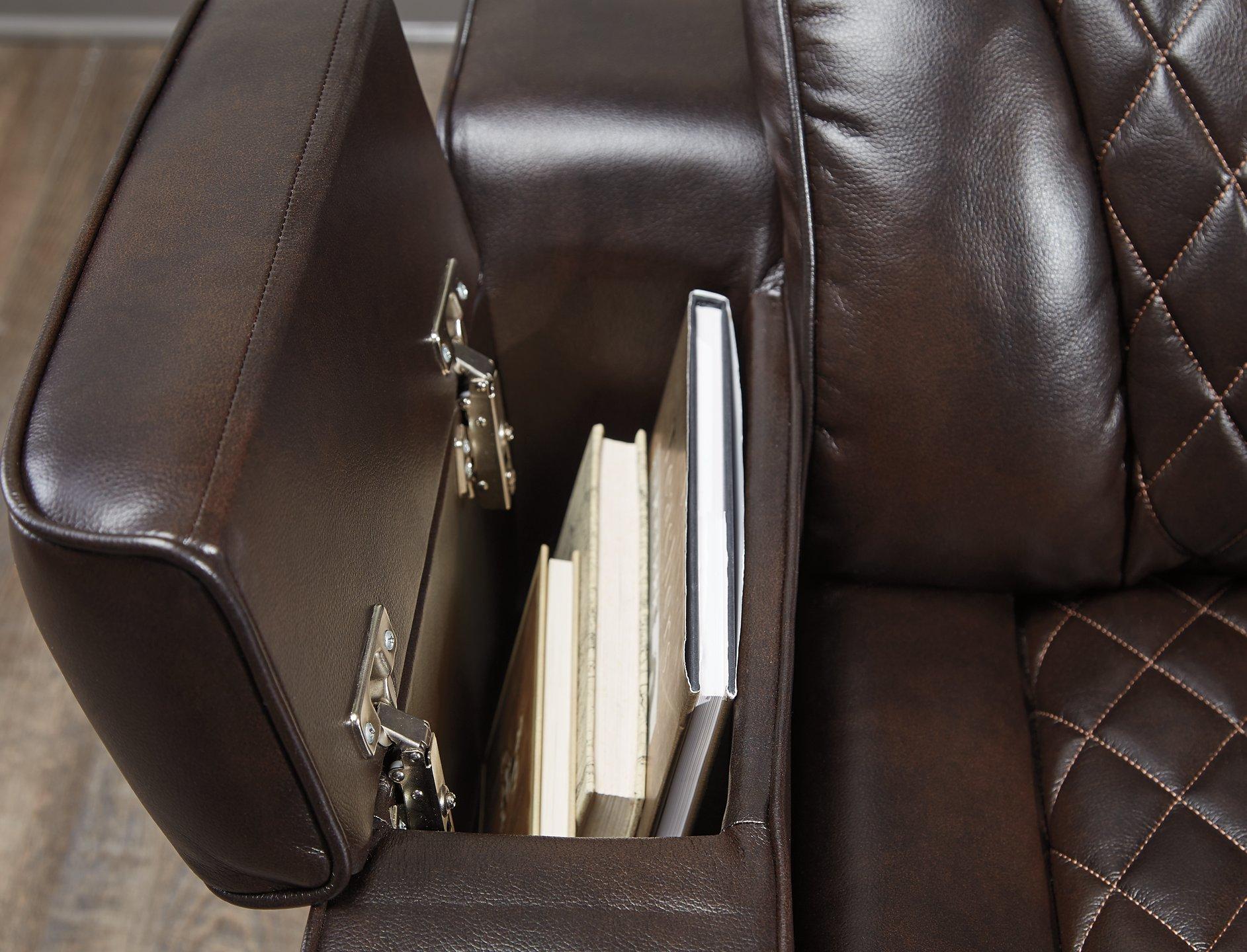 Warnerton Power Reclining Sofa - Luxury Home Furniture (MI)