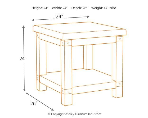 Carynhurst Table Set - Luxury Home Furniture (MI)
