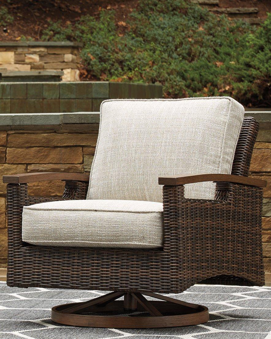 Paradise Trail Swivel Lounge Chair (Set of 2) - Luxury Home Furniture (MI)