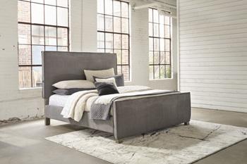 Krystanza Upholstered Bed - Luxury Home Furniture (MI)