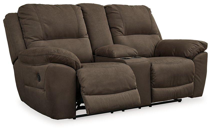 Next-Gen Gaucho Reclining Loveseat with Console - Luxury Home Furniture (MI)