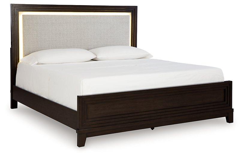 Neymorton Upholstered Bed - Luxury Home Furniture (MI)