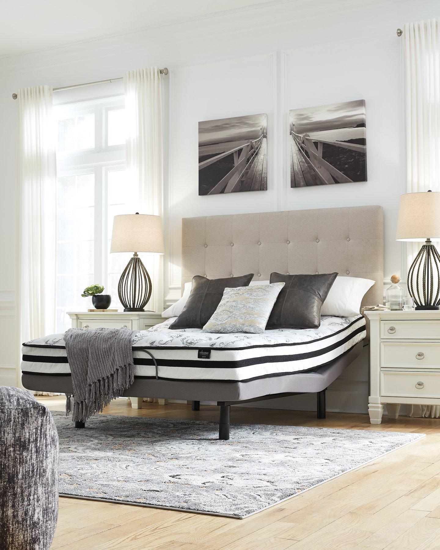 8 Inch Chime Innerspring Mattress in a Box - Luxury Home Furniture (MI)