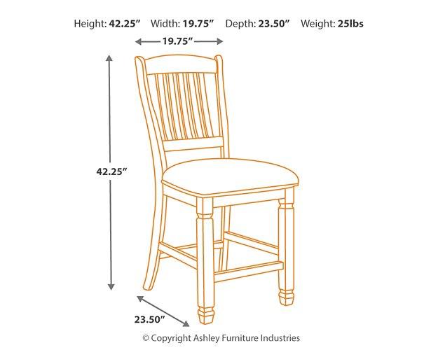 Bolanburg Counter Height Bar Stool - Luxury Home Furniture (MI)
