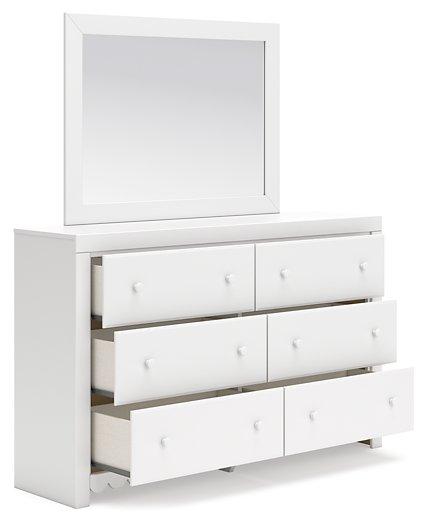 Mollviney Dresser and Mirror - Luxury Home Furniture (MI)