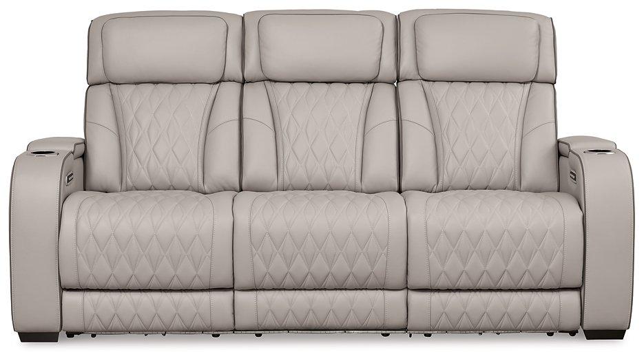 Boyington Power Reclining Sofa - Luxury Home Furniture (MI)