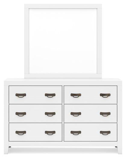 Binterglen Dresser and Mirror - Luxury Home Furniture (MI)
