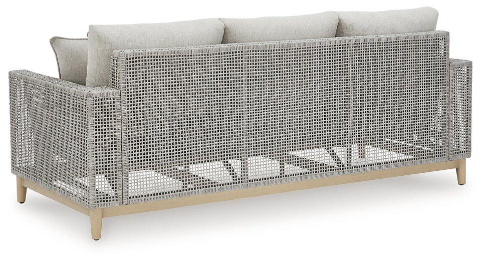 Seton Creek Outdoor Sofa with Cushion - Luxury Home Furniture (MI)