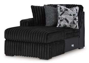 Midnight-Madness Sectional with Chaise - Luxury Home Furniture (MI)