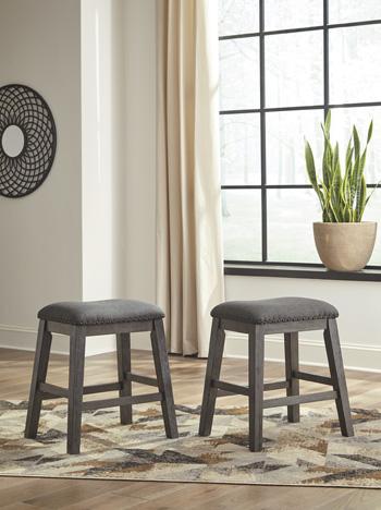 Caitbrook Counter Height Upholstered Bar Stool - Luxury Home Furniture (MI)