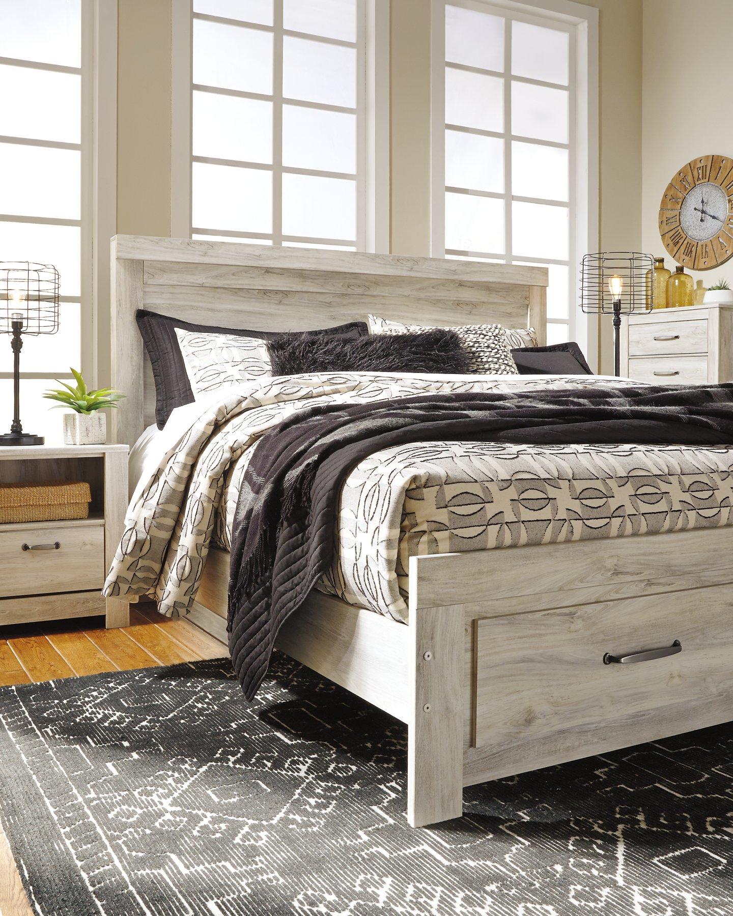 Bellaby Bed with 2 Storage Drawers - Luxury Home Furniture (MI)
