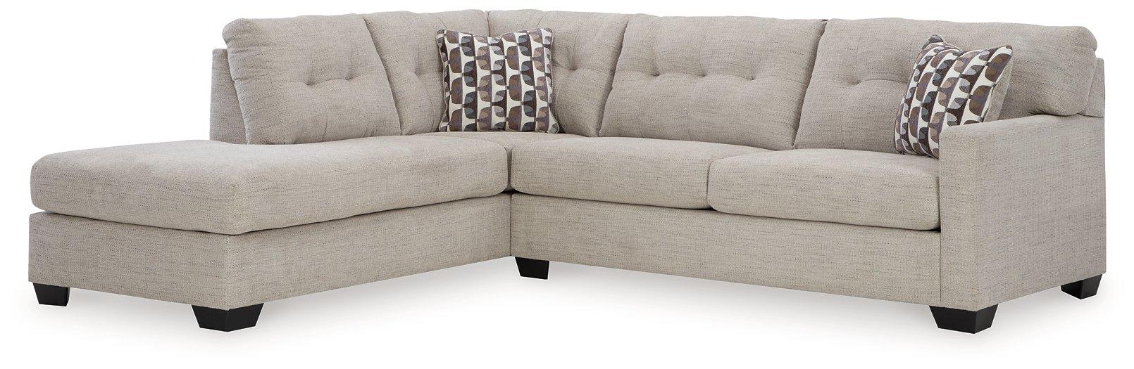 Mahoney 2-Piece Sleeper Sectional with Chaise - Luxury Home Furniture (MI)