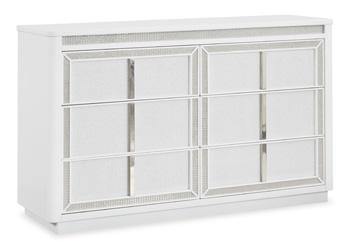 Chalanna Dresser and Mirror - Luxury Home Furniture (MI)