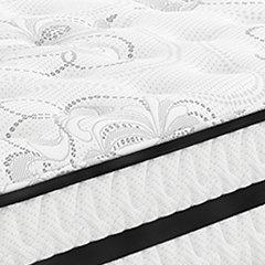 Chime 10 Inch Hybrid Mattress Set - Luxury Home Furniture (MI)