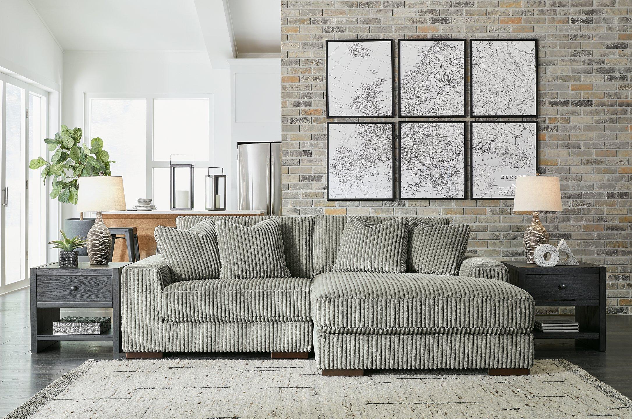 Lindyn Sectional with Chaise - Luxury Home Furniture (MI)