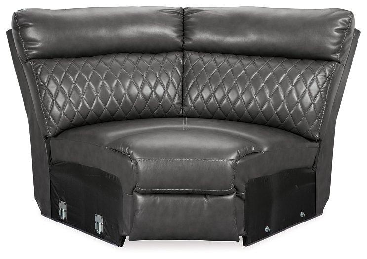 Samperstone Power Reclining Sectional - Luxury Home Furniture (MI)