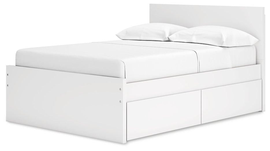 Onita Panel Bed with 2 Side Storage - Luxury Home Furniture (MI)