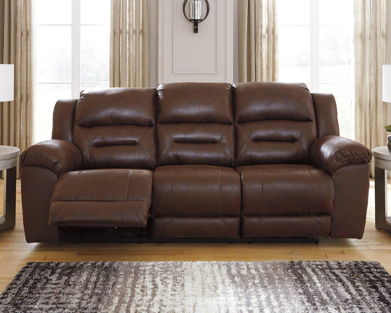 Stoneland Power Reclining Sofa - Luxury Home Furniture (MI)