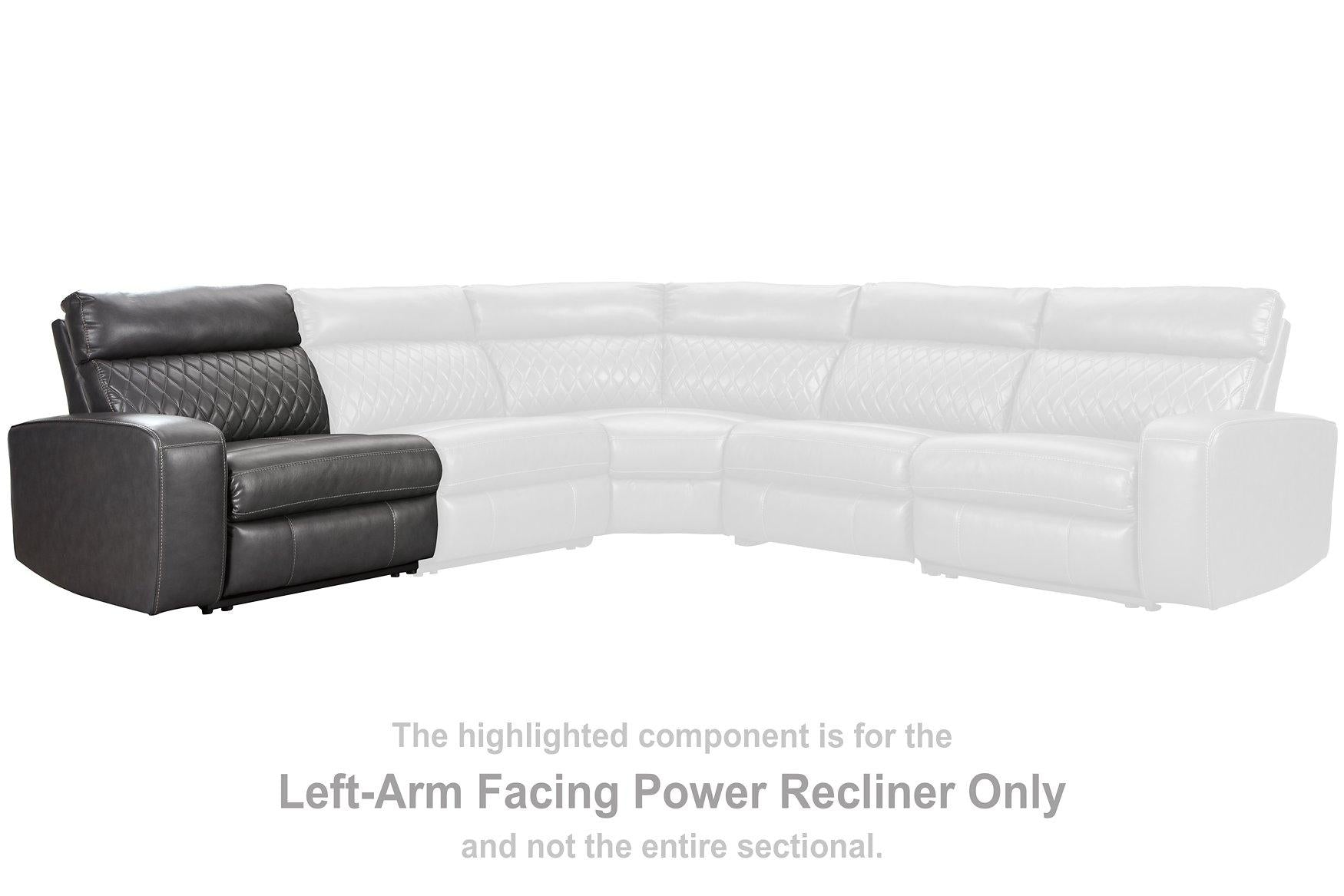 Samperstone Power Reclining Sectional - Luxury Home Furniture (MI)