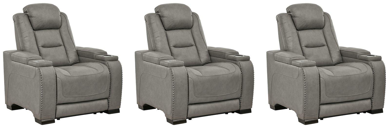 The Man-Den Living Room Set - Luxury Home Furniture (MI)