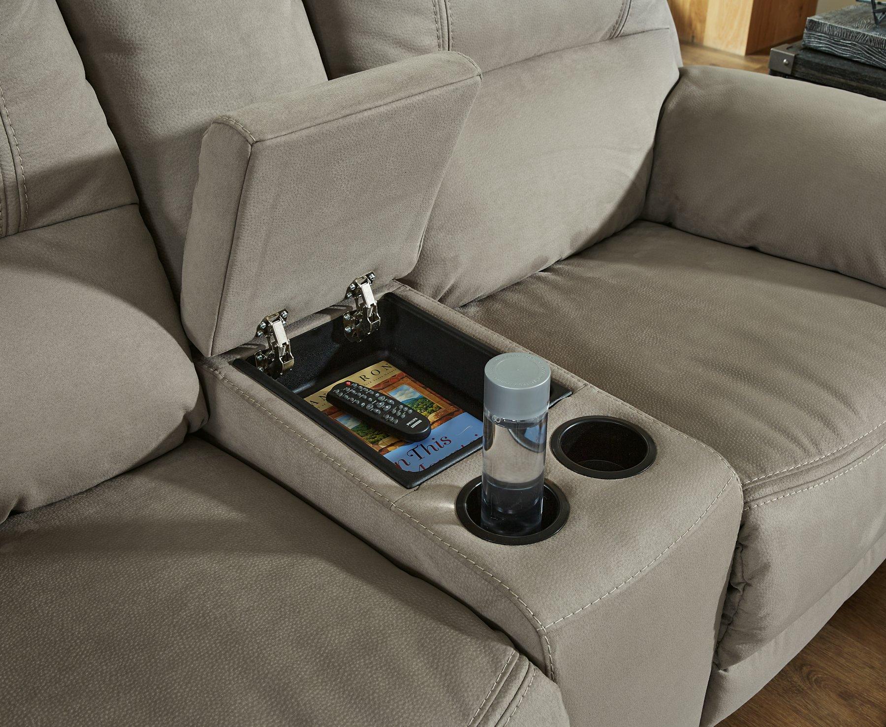 Next-Gen Gaucho Reclining Loveseat with Console - Luxury Home Furniture (MI)