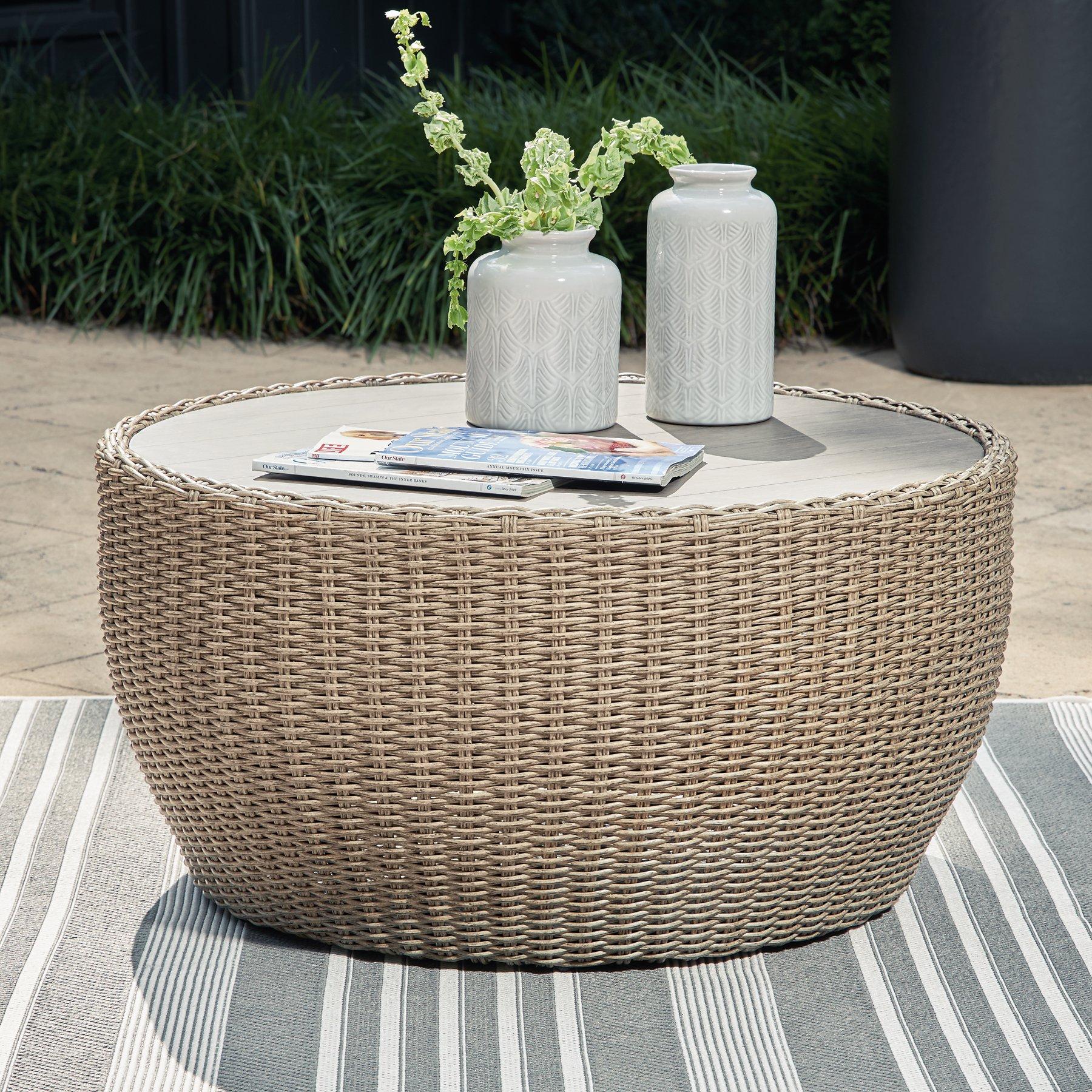 Danson Outdoor Occasional Table Set - Luxury Home Furniture (MI)