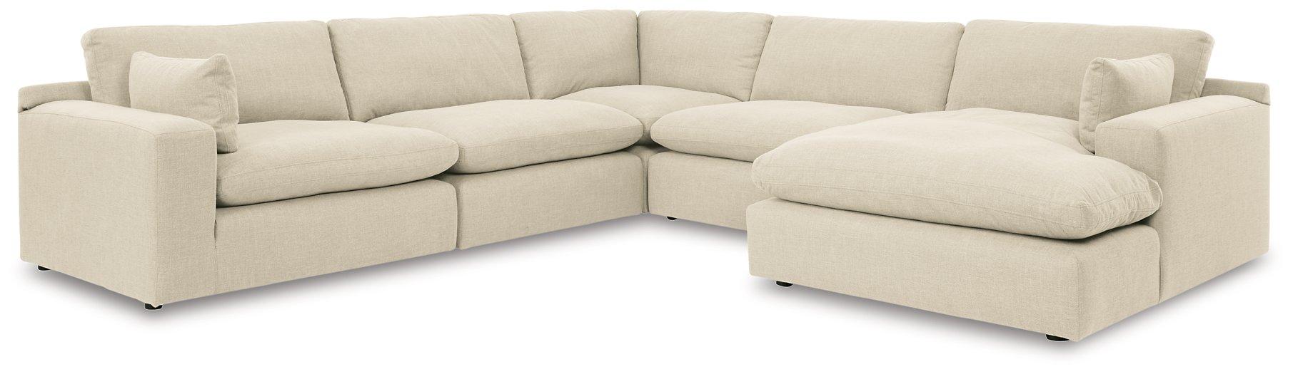 Elyza Sectional with Chaise - Luxury Home Furniture (MI)