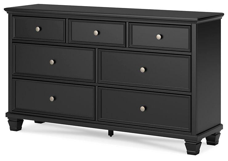 Lanolee Dresser and Mirror - Luxury Home Furniture (MI)