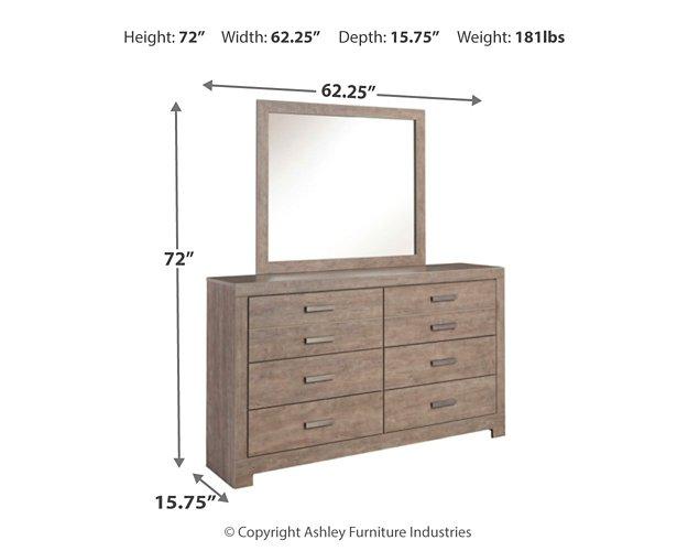 Culverbach Dresser and Mirror - Luxury Home Furniture (MI)