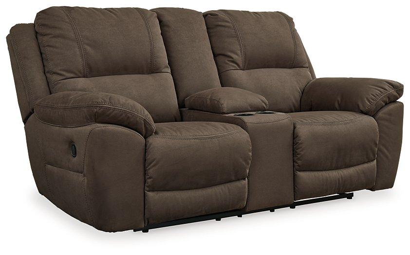 Next-Gen Gaucho Reclining Loveseat with Console - Luxury Home Furniture (MI)