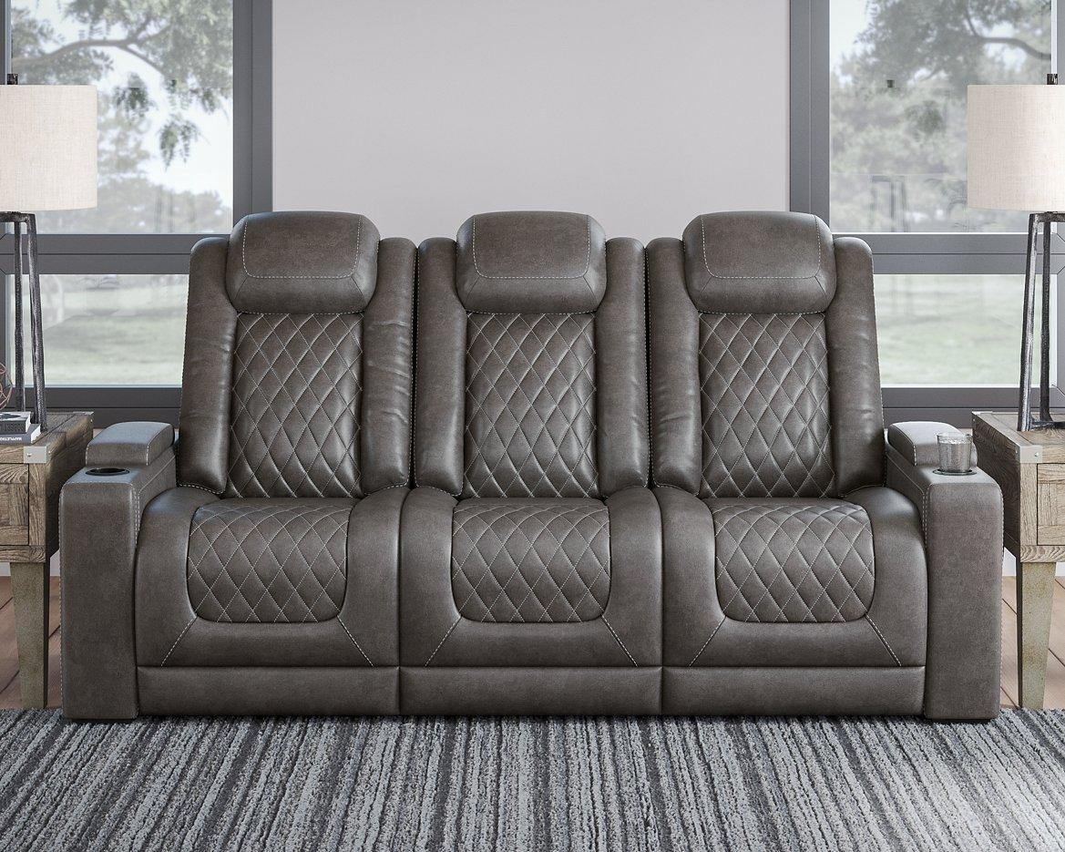 HyllMont Power Reclining Sofa - Luxury Home Furniture (MI)