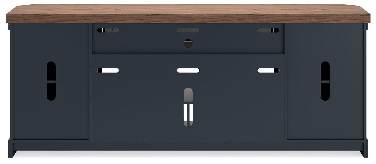 Landocken 83" TV Stand with Electric Fireplace - Luxury Home Furniture (MI)