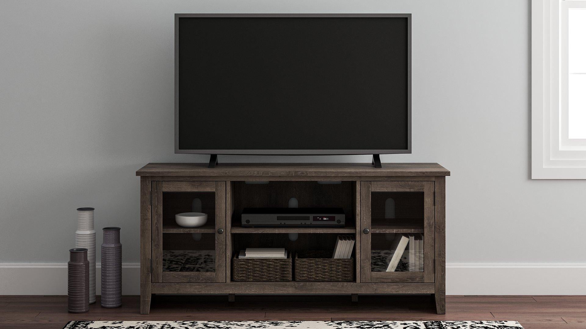 Arlenbry 60" TV Stand with Electric Fireplace - Luxury Home Furniture (MI)