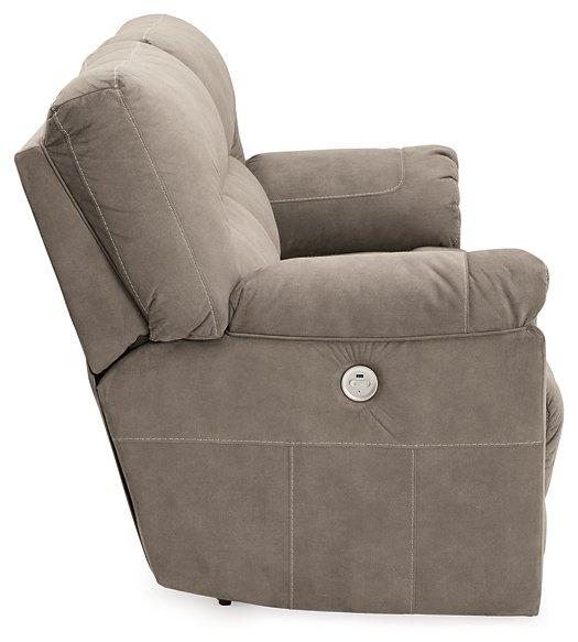 Cavalcade Power Reclining Sofa - Luxury Home Furniture (MI)