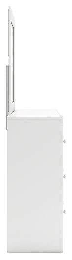 Mollviney Dresser and Mirror - Luxury Home Furniture (MI)