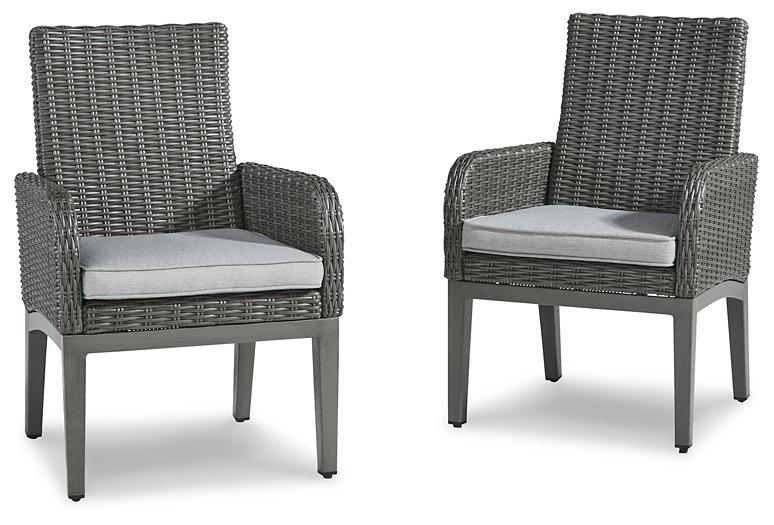 Elite Park Arm Chair with Cushion (Set of 2) - Luxury Home Furniture (MI)