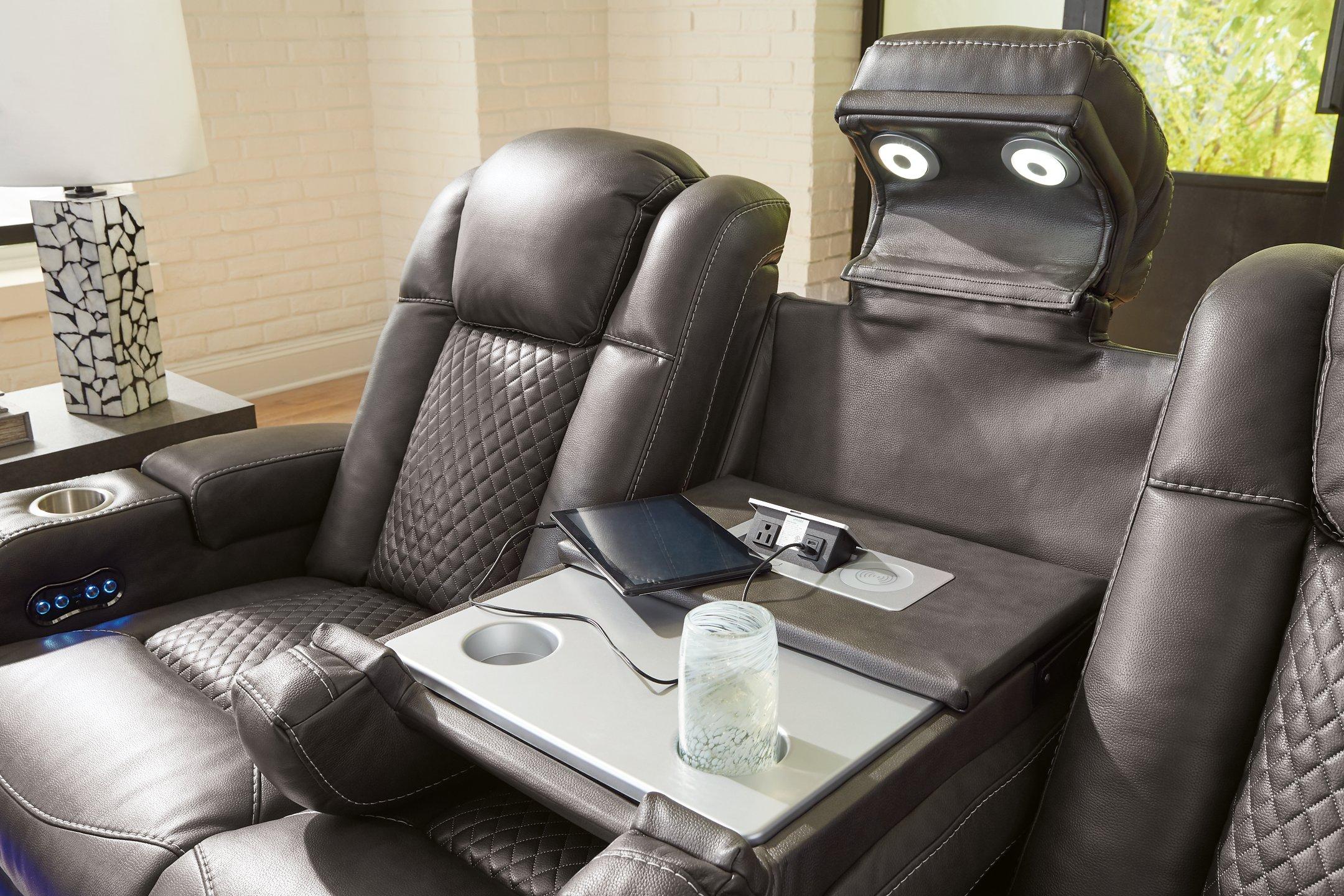 Fyne-Dyme Power Reclining Sofa - Luxury Home Furniture (MI)