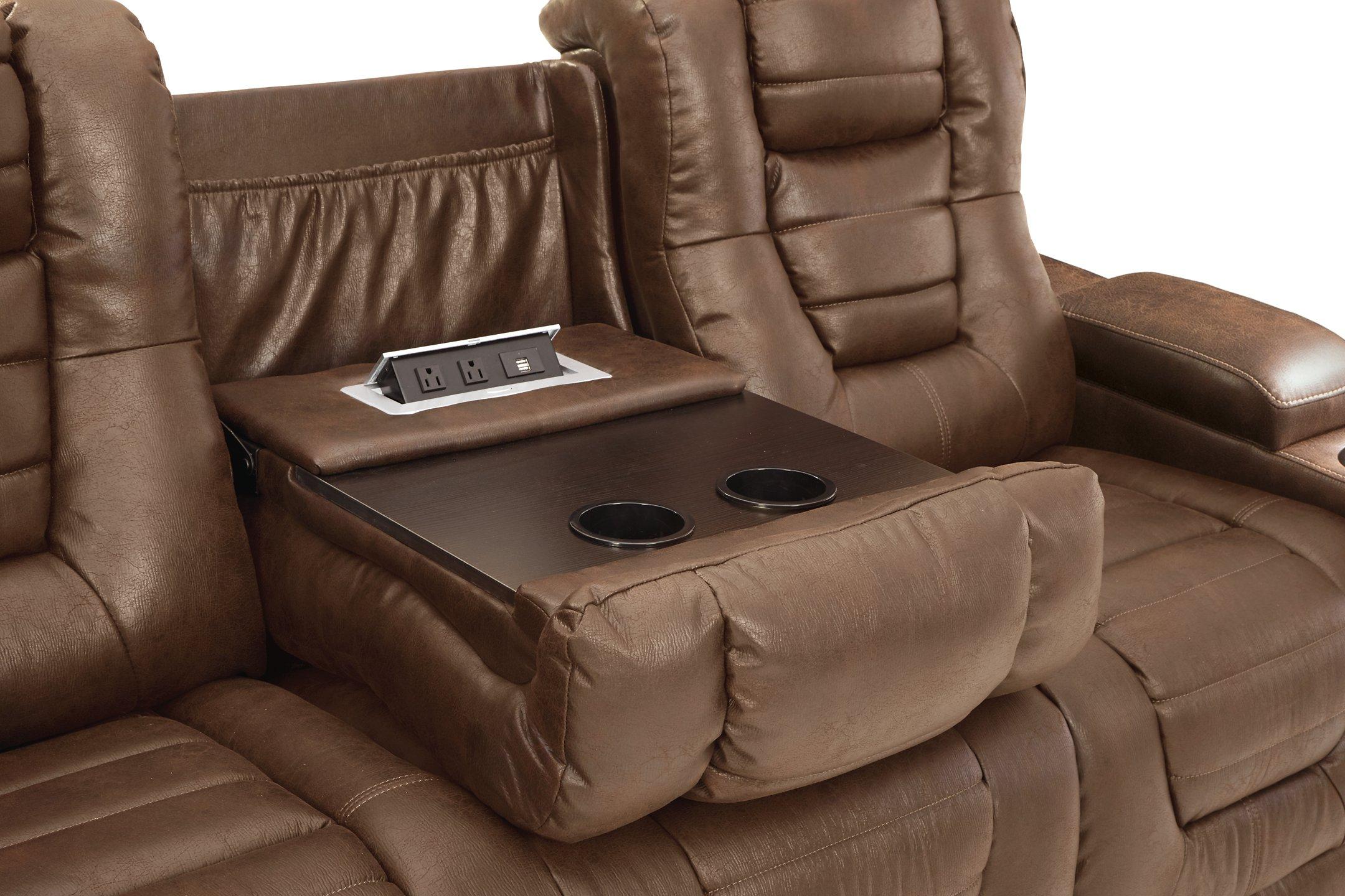 Owner's Box Power Reclining Sofa - Luxury Home Furniture (MI)