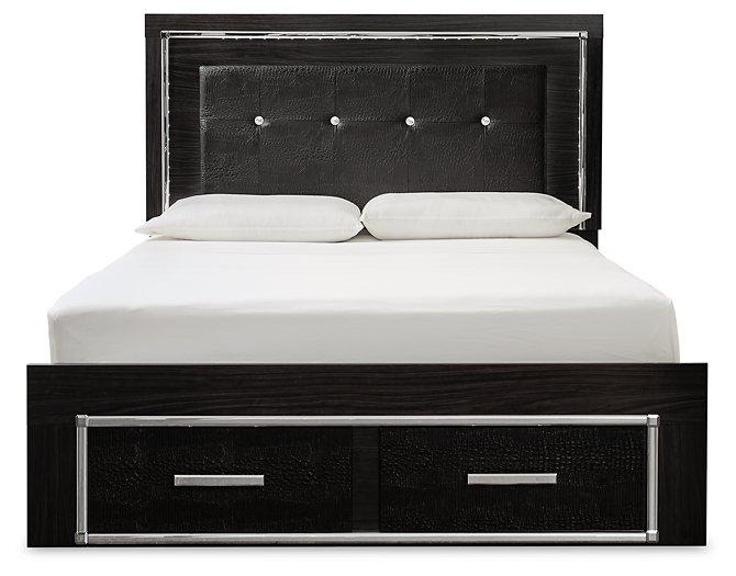 Kaydell Upholstered Bed with Storage - Luxury Home Furniture (MI)