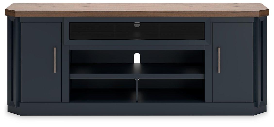 Landocken 83" TV Stand with Electric Fireplace - Luxury Home Furniture (MI)