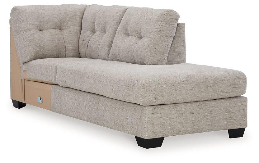 Mahoney 2-Piece Sleeper Sectional with Chaise - Luxury Home Furniture (MI)