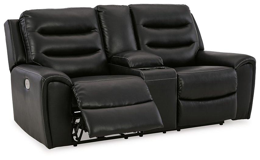 Warlin Power Reclining Loveseat with Console - Luxury Home Furniture (MI)
