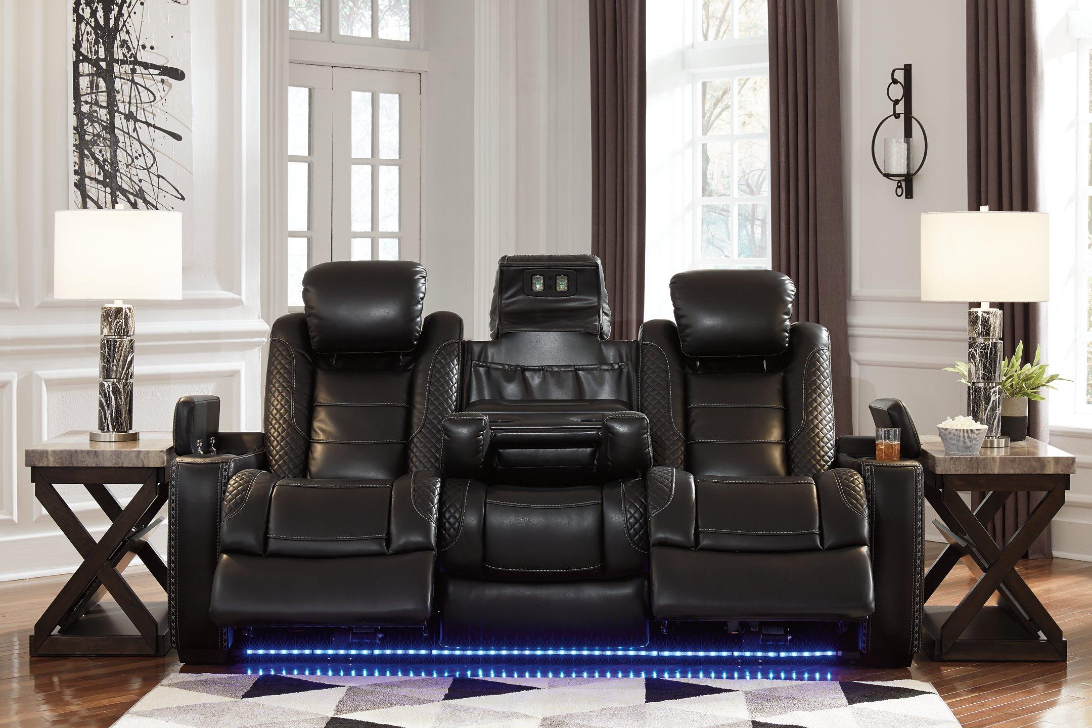 Party Time Power Reclining Sofa - Luxury Home Furniture (MI)