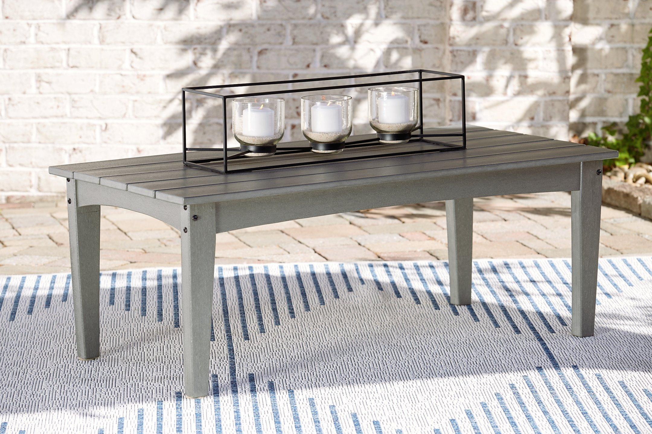 Visola Outdoor Loveseat and Coffee Table - Luxury Home Furniture (MI)