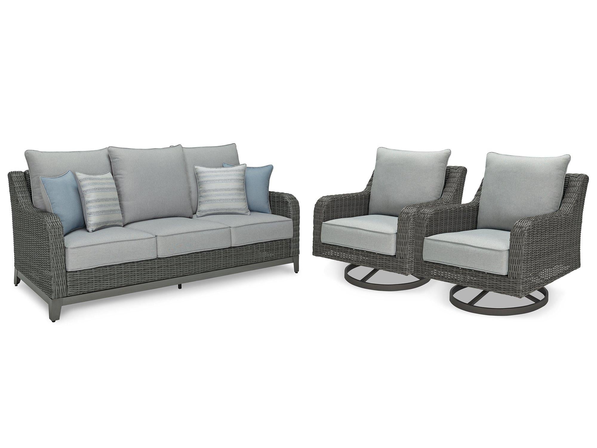 Elite Park Outdoor Seating Set - Luxury Home Furniture (MI)